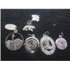 Image 1 : Sterling Silver Bracelet Charms – Qty 5