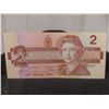 Image 2 : Uncirculated 1986 Canada $2 Bills – Qty 3