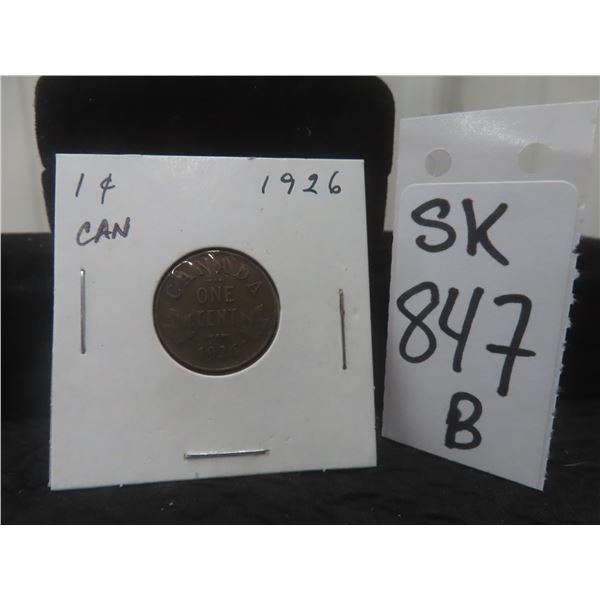 1926 Canada Penny