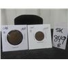 Image 1 : 1920 Canada Small Penny and 1920 Canada Large Penny – Qty 2