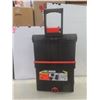 Image 2 : Black and Decker Tool Box Upright on Rollers with 4-Wheeled Screwdrivers