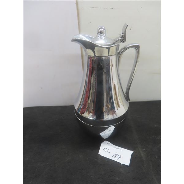 Vintage Alfi West German Chrome Coffee Urn Carafe Pitcher