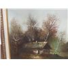 Image 4 : Framed Oil on Canvas, Wilderness Scene, Signed "Hartmann", 25" × 45", Original