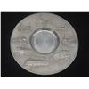 Image 6 : Zinn Made in W Germany 94% Pewter Wall Plates 150th Anniversary 1835-1985 Coat of Arms Plate