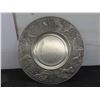 Image 7 : Linn SKS 95% Pewter Wildlife Wall Clock and Wildlife Pewter Plate – Made in West Germany