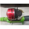 Image 3 : 3 Vintage Fishing Rods and Reels with Carrying Case