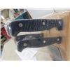 Image 3 : New Royale 5-Piece Knife Set with Butcher Block Stand and Built-In Knife Sharpener