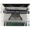 Image 4 : Antique Royal Heavy Steel Typewriter in Fitted Carrying Case with Rare Green-Coloured Keys [x=#8211/