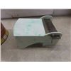 Image 14 : 6 Antique Tins and Antique Slicer/Shredder in Original Box