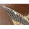 Image 7 : MCM Girotti Deluxe Clock and Sculpted Chalkware Geese in Flight on Mahogany, 33" × 13.5"