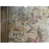 Image 4 : Framed Victorian Tapestry and Pair of Framed 1940s Needlepoints of Girl and Boy – Largest 1