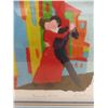 Image 6 : Large Framed Art Piece of Dancers in Buenos Aires, Argentina, in Shadow Box, 22" × 18"