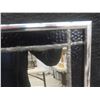 Image 3 : Vintage Stained Glass-Trimmed Mirror, 14" × 14.5"