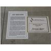Image 5 : Framed Squirrel Print and Framed Orca Needlepoint – Largest 11" × 21"
