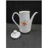 Image 11 : 5-Piece China Floral Set: Mugs, Teapot, Cream and Sugar Bowl
