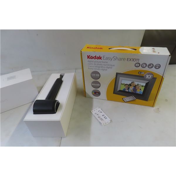 Kodak Digital Picture Frame – 10"; Hair Dryer