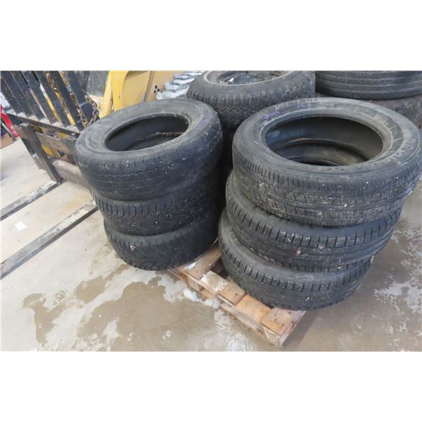 Mixed Tires – 18", 16" and 17" Sizes – Qty 9
