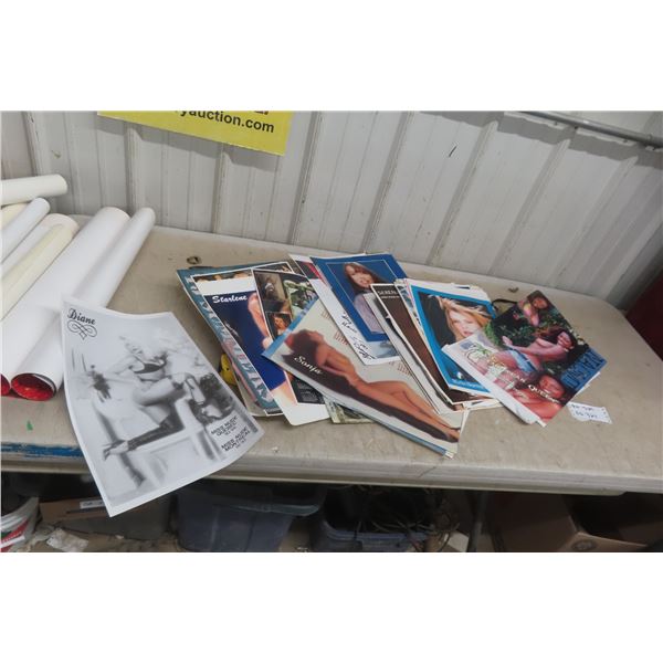 Budweiser, Molson, Lucky, Bavaria, Makita Promo Posters and Adult Pin-Up Calendars – Qty 10+