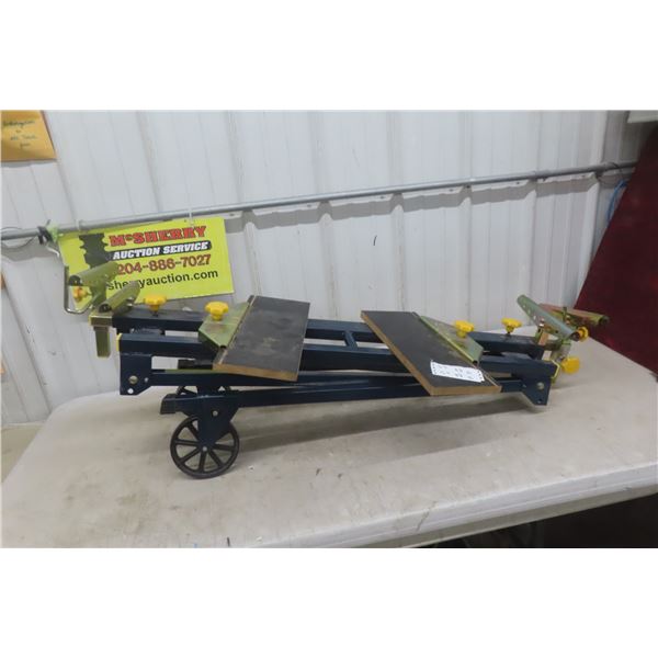 Portable Mitre Saw Stand, Appears New.