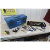 Image 1 : Mastercraft 25'' Tool Box with Hand Tools: Tape Measure, 
