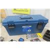 Image 2 : Mastercraft 25'' Tool Box with Hand Tools: Tape Measure, 