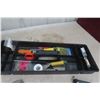 Image 7 : Mastercraft 25'' Tool Box with Hand Tools: Tape Measure, 