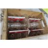 Image 8 : Wood Coke Case with (4) 6 Pack Carriers and 27 Coke Bottles 