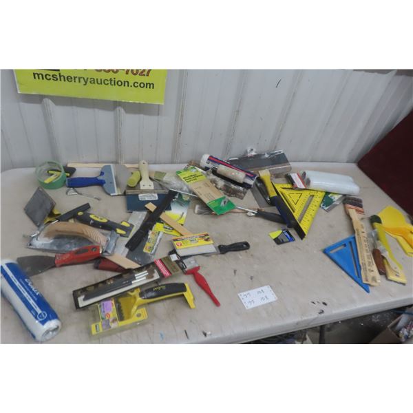 Rulers, Scrapers, Painting Supply, Trowels & More
