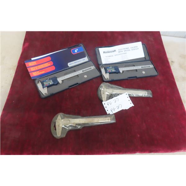 4 Calipers   (2) Digital