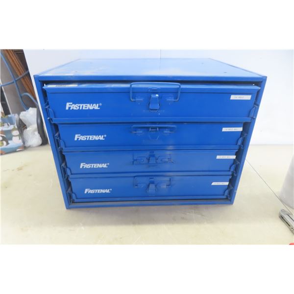Fastenal 4-Drawer Cabinet 16'' x 15'' x 20'' with 