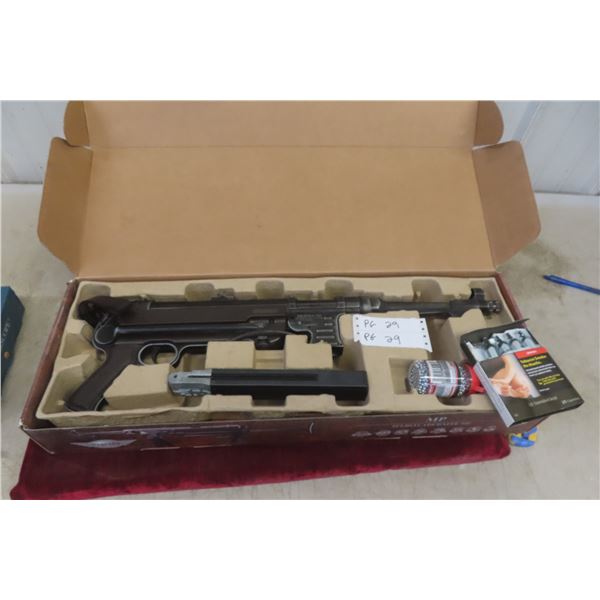 Legends MP Air Soft Gun with Cartridge, Magazine,