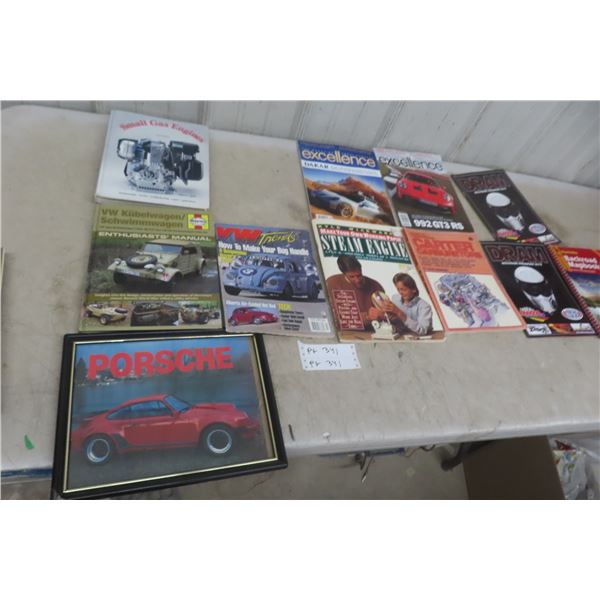 Books, Manuals, Magazines: Steam Engines, Maps, 