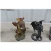 Image 3 : 6 Dragons/Destiny Ornaments and Lamp 