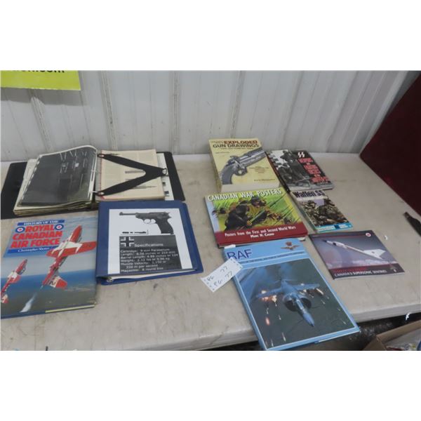 Military, Air Force and Guns Books 