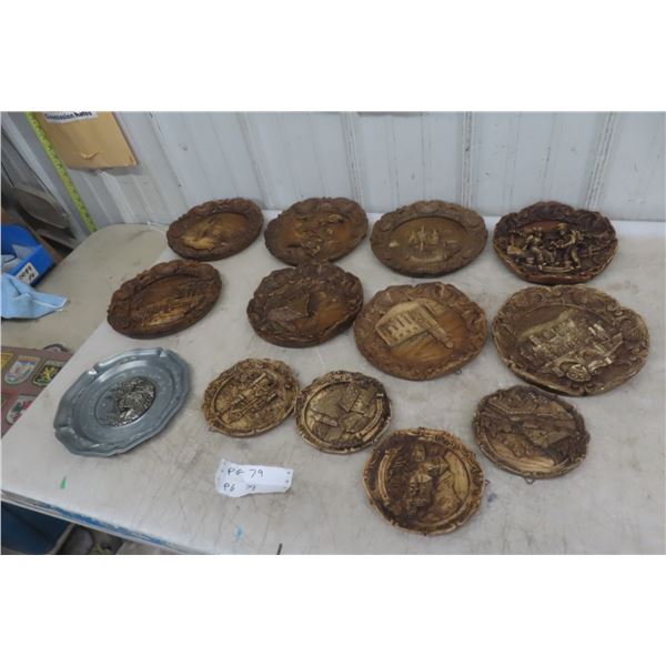 13 German 3D Plates 