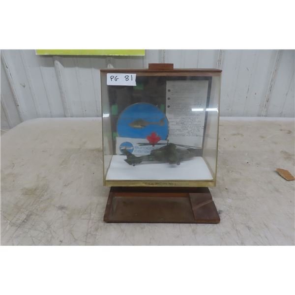 Eurocopter in Display Case 