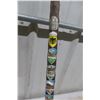 Image 4 : Walking Stick with German Badges 