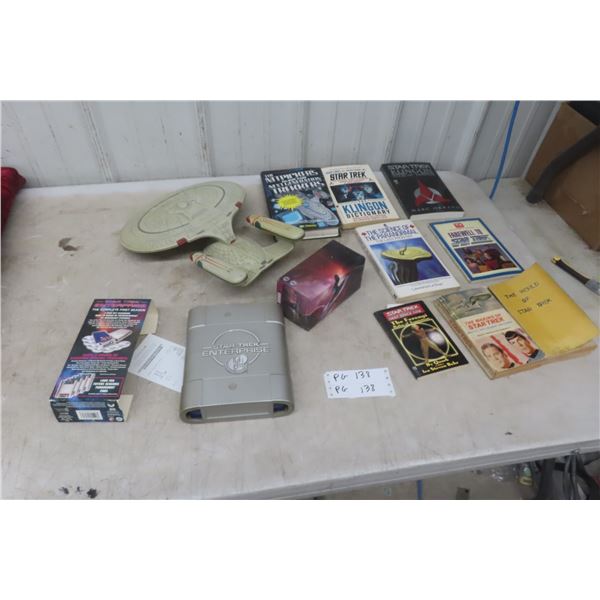 Star Trek Books, Cube Ornament and More 