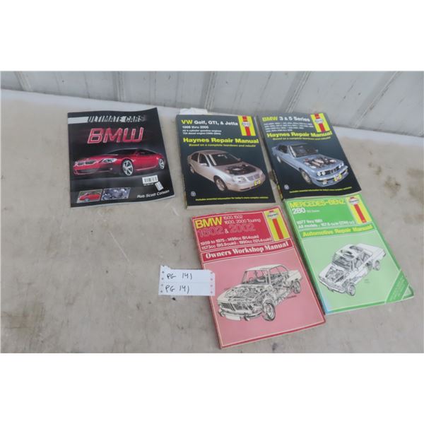 Car Manuals: Mercedes Benz, BMW, VW 
