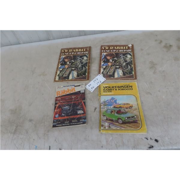 4 Volkswagen Rabbit Repair Manuals 