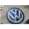 Image 2 : Volkswagen Items: Sign, Car Emblems, Book, Keychain