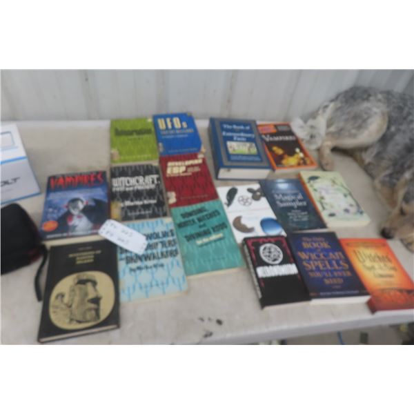 To Much Time Books: Witch Spells, UFOs, Vampires and Others