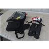 Image 1 : Bushnell 16x50 Binoculars with Case and Accessories 