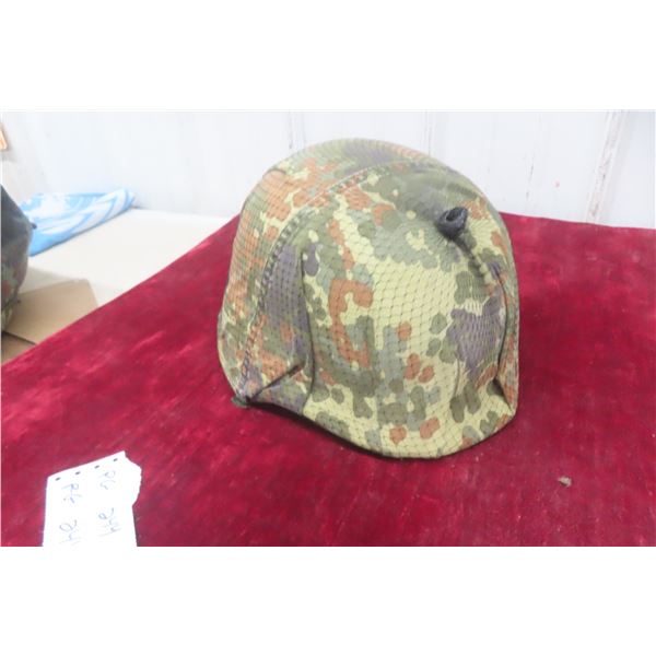 German Military Helmet with German Camo 