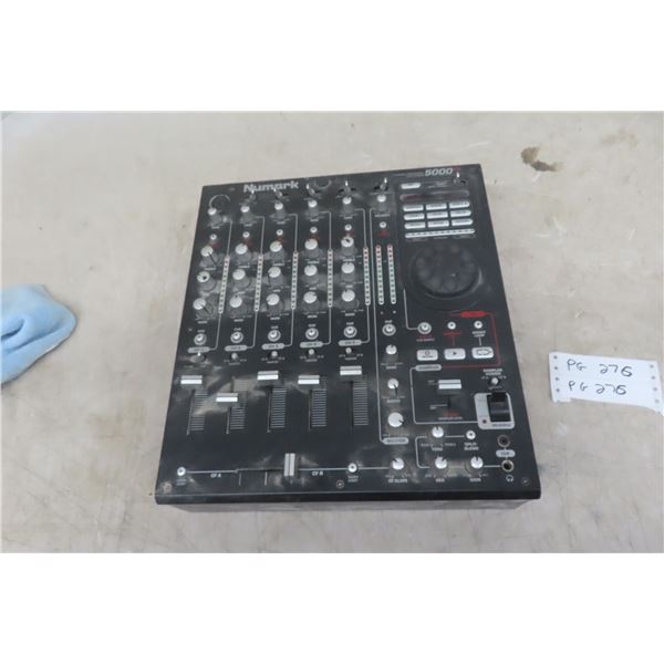 Numark 5000 FX 5 Channel Professional Effects Mixer 
