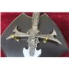Image 3 : Dagger Medieval Handle with Wall Mount 18'' 
