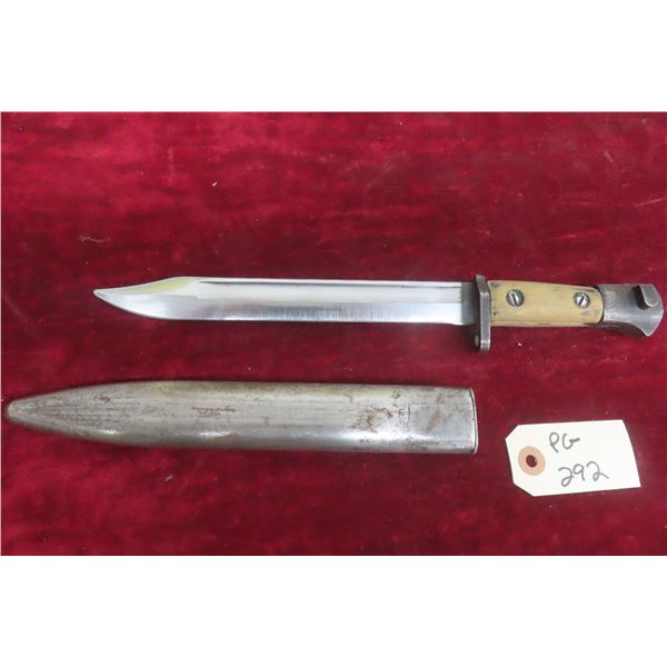 Military Bayonet 12'' Long