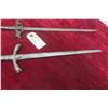Image 1 : 2 Swords 18'' and 16 1/2'' 