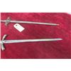 Image 5 : 2 Swords 18'' and 16 1/2'' 