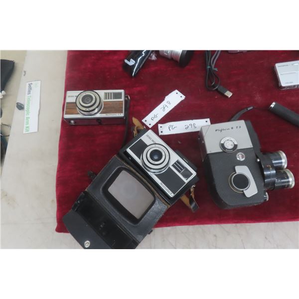 Fujica 8mm T.3 Home Movie Camera, 2 Cameras 'Zeiss Ikon' 